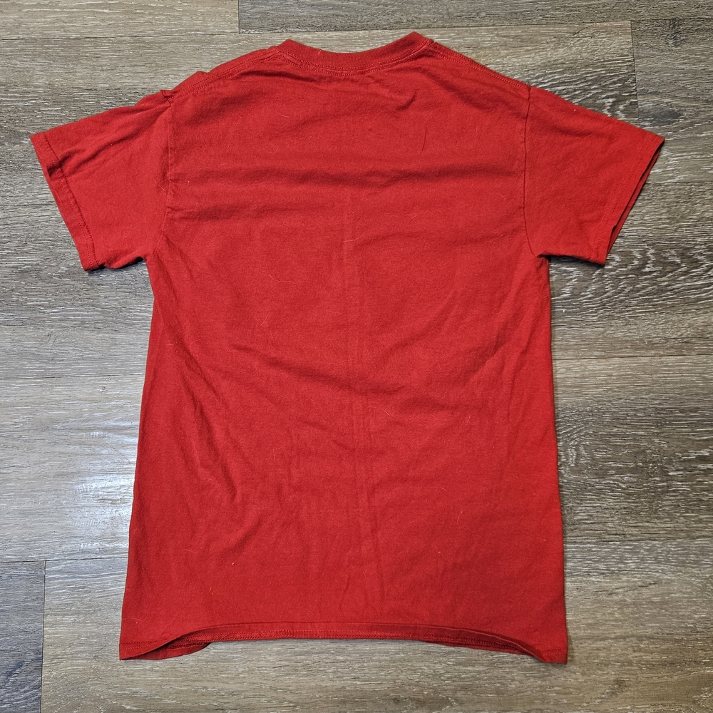 NHL Red Chicago Blackhawks Short Sleeve Tee Hockey - Picture 4 of 4